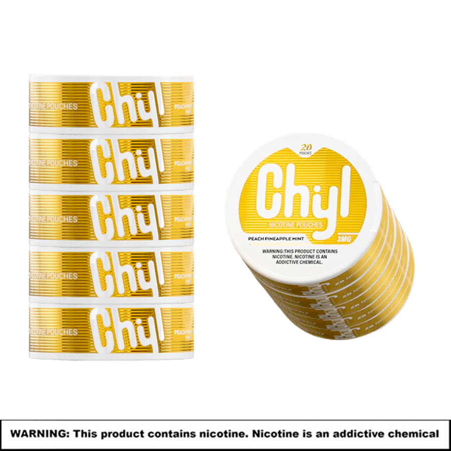 CHYL Nicotine Pouches | 20 Pack | 5 Count Display product image